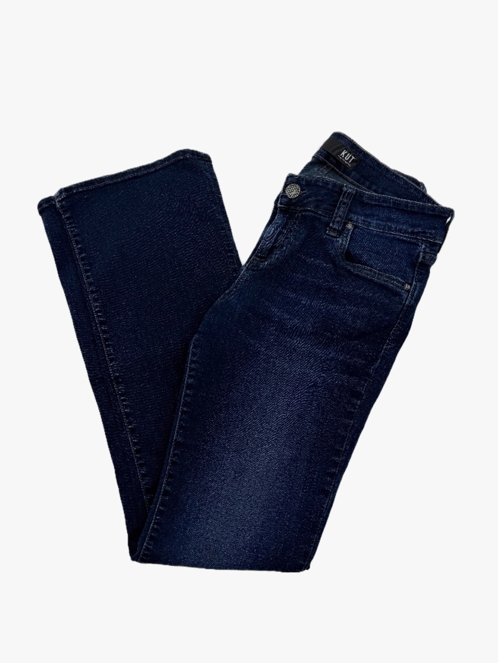 Kut from the Kloth Natalie High Rise Bootcut Jeans Dark Wash Size 8 - Picture 14 of 14